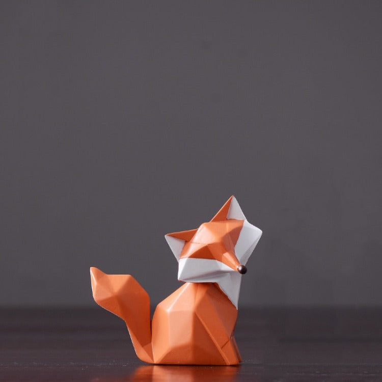 Figurine Renard Origami en 2023