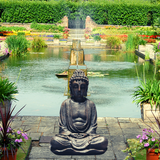 Statue Bouddha Jardin
