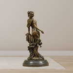 Sculpture Aphrodite en bronze déco