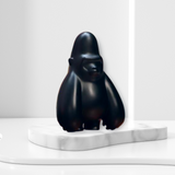 Gorille Statue Résine noir