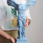 Statue Ange Grande Taille Bleu