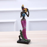 Statuette Africaine Femme Ancienne