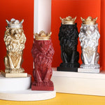 Statuette Lion Rouge