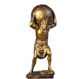Statue Grecque Atlas en bronze