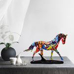 Sculpture Cheval Multicolor