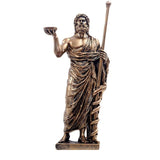 Statue Grecque Dieu Médecine Asclépios