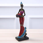 Statue Africaine <br>Femme Ancienne