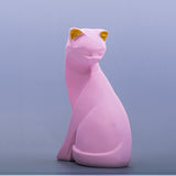Statuette Chat Rose