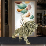 Sculpture Lion Décoration