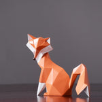 Statue Origami Renarde