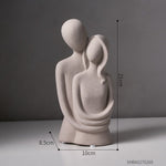 Statue Couple Design en résine