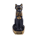 Statue Chat Egypte Noir