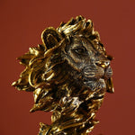 Statue tête de Lion Design