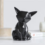 Chat Origami Statue