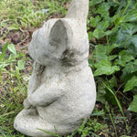 Sculpture Chien Bouledogue Méditation