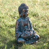 sculpture Bouddha Lotus 