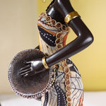 Statue Africaine <br>Musicienne