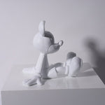 Statue Design Mickey blanc