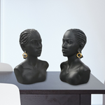 Statue Africaine Buste femme en résine