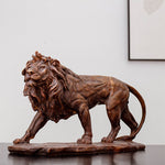 sculpture Bronze Lion