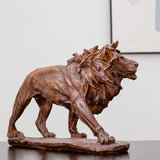 Statuette Bronze Lion