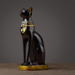 Statue Chat Grande Taille égyptien Noir
