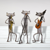 Statues de Chat Trio Musical