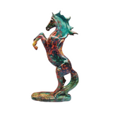 Statue Cheval <br>Multicolore