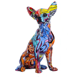Statue Chihuahua Multicolore