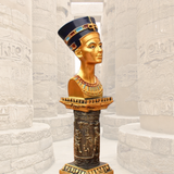 Statue Égypte Antique en Résine Néfertiti