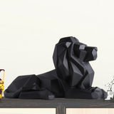 Sculpture Lion Noir