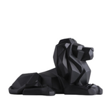 Grande Statue Lion Noir