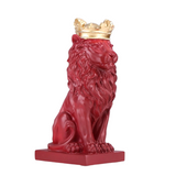 Sculpture Lion Rouge