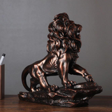 Sculpture Lion en Résine