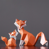 Statue Origami Renard