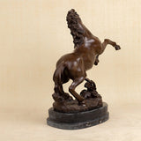 Statue de cheval <br>en Bronze