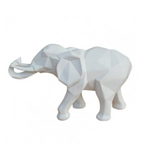 Sculpture Éléphant Blanc